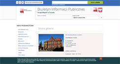 Desktop Screenshot of bip.trzciel.pl